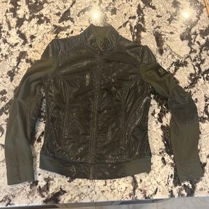 Belstaff Jacket Khacki Green Size 46 Beautiful